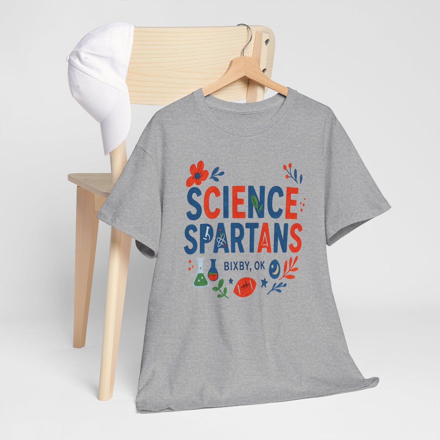Floral Science Spartan Gildan Tee