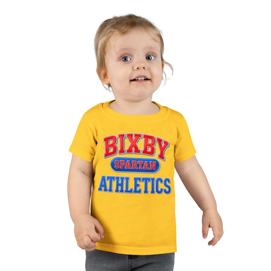 Bixby Spartan Athletics Metallic Toddler Tee