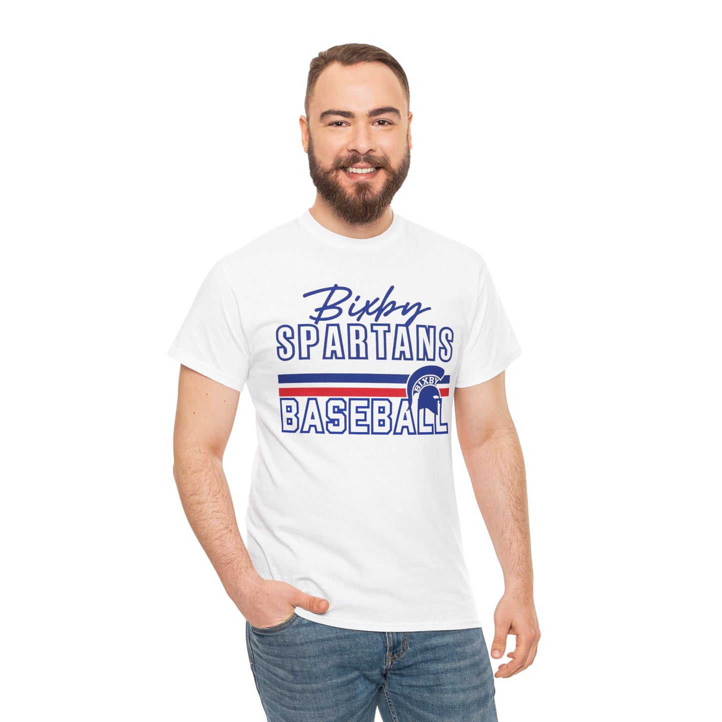 Bixby Spartans Baseball Gildan Tee