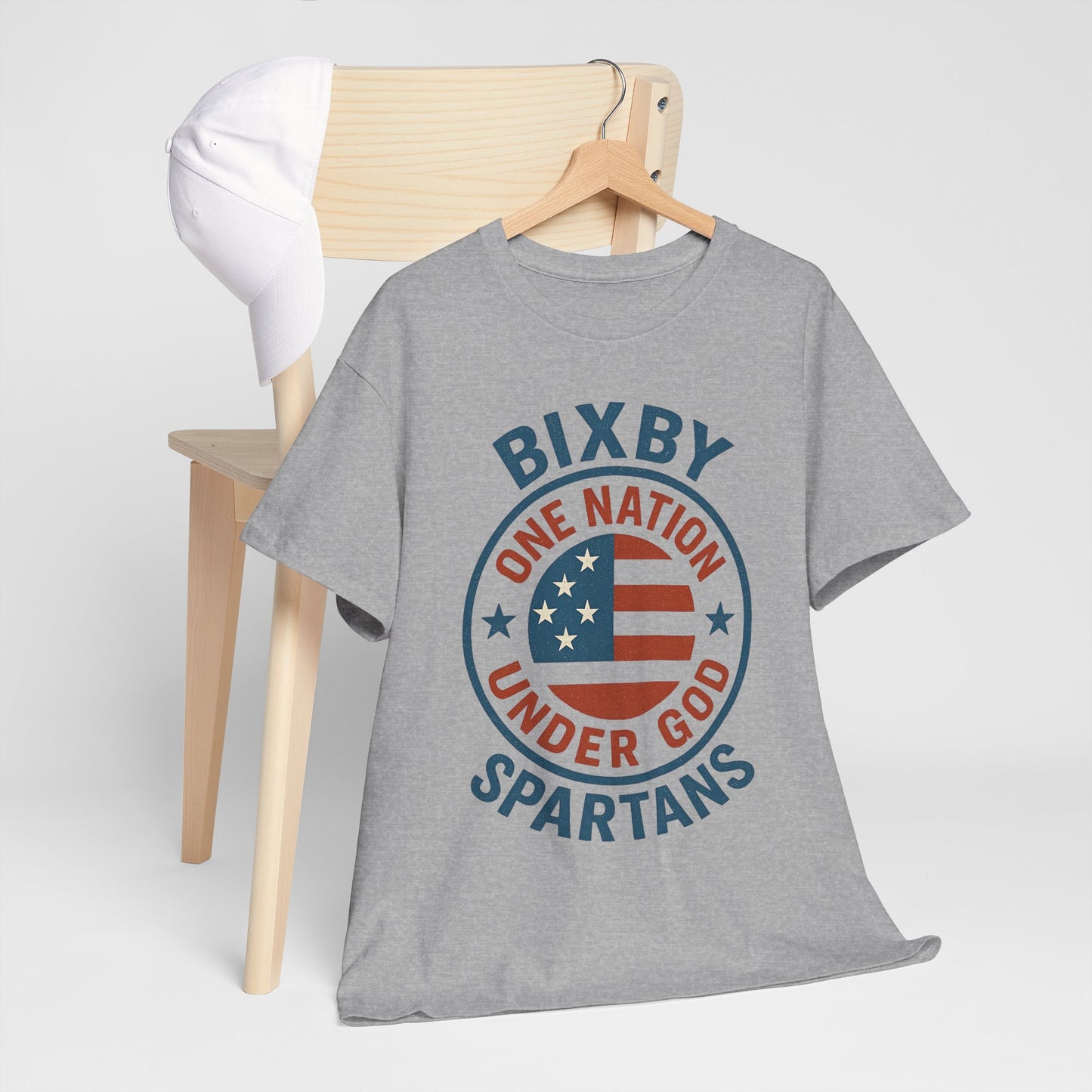Spartans One Nation Under GOD Gildan Tee