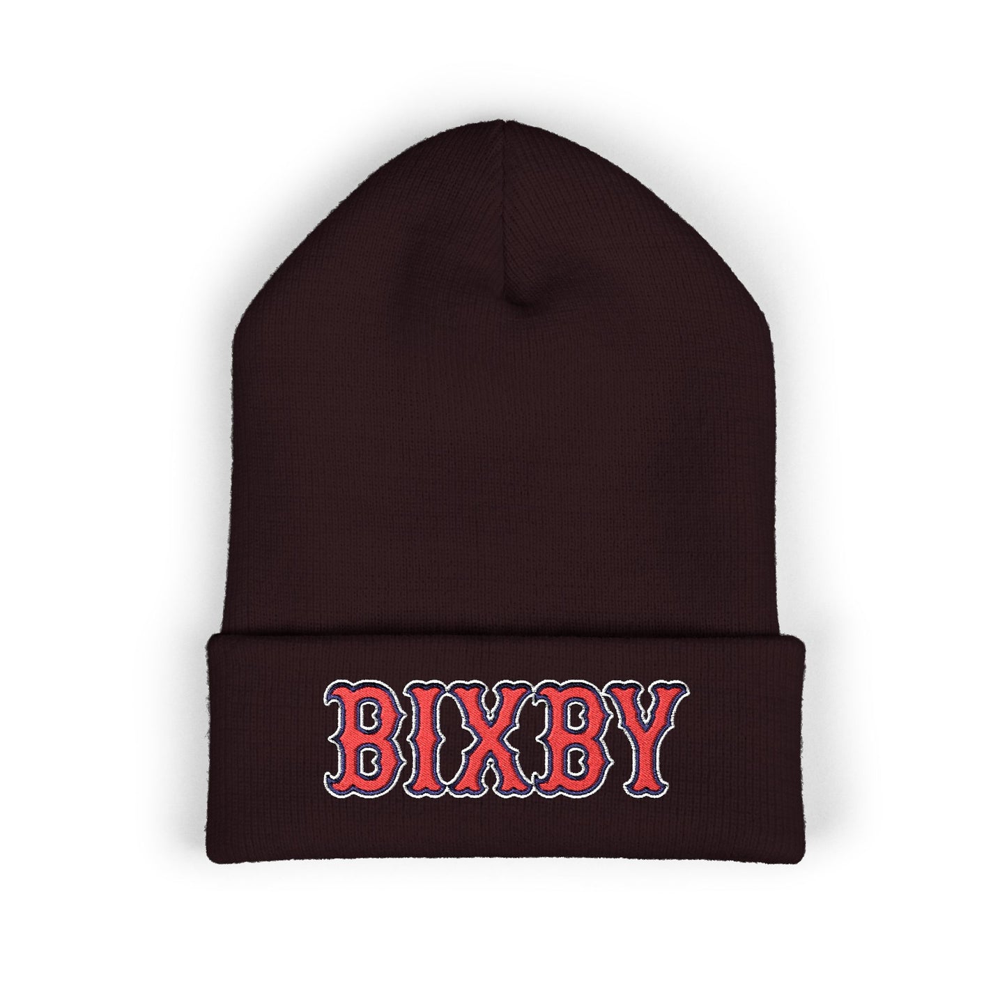 Bixby Embroidered Cuffed Cozy Beanie