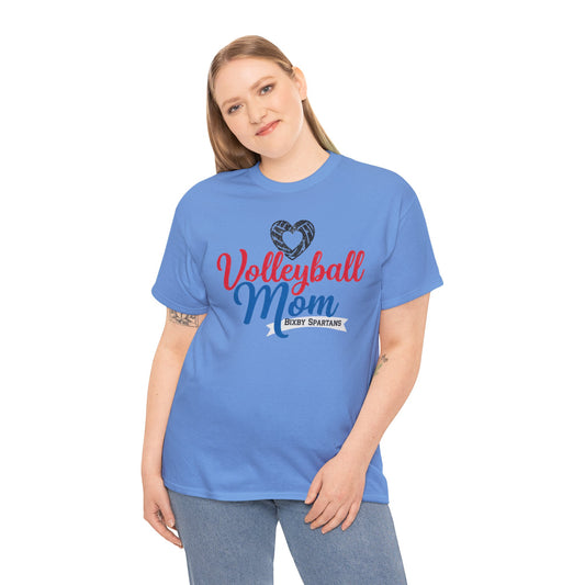 Bixby Spartan Volleyball Mom Tee
