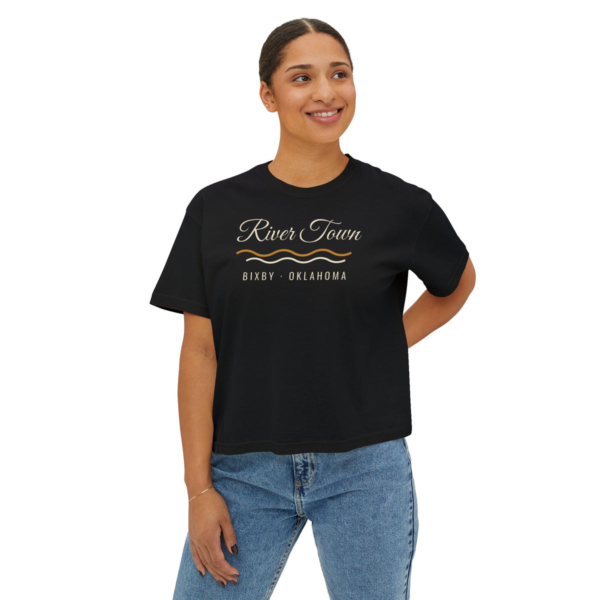 River Town Bixby Boxy Comfort Colors Tee