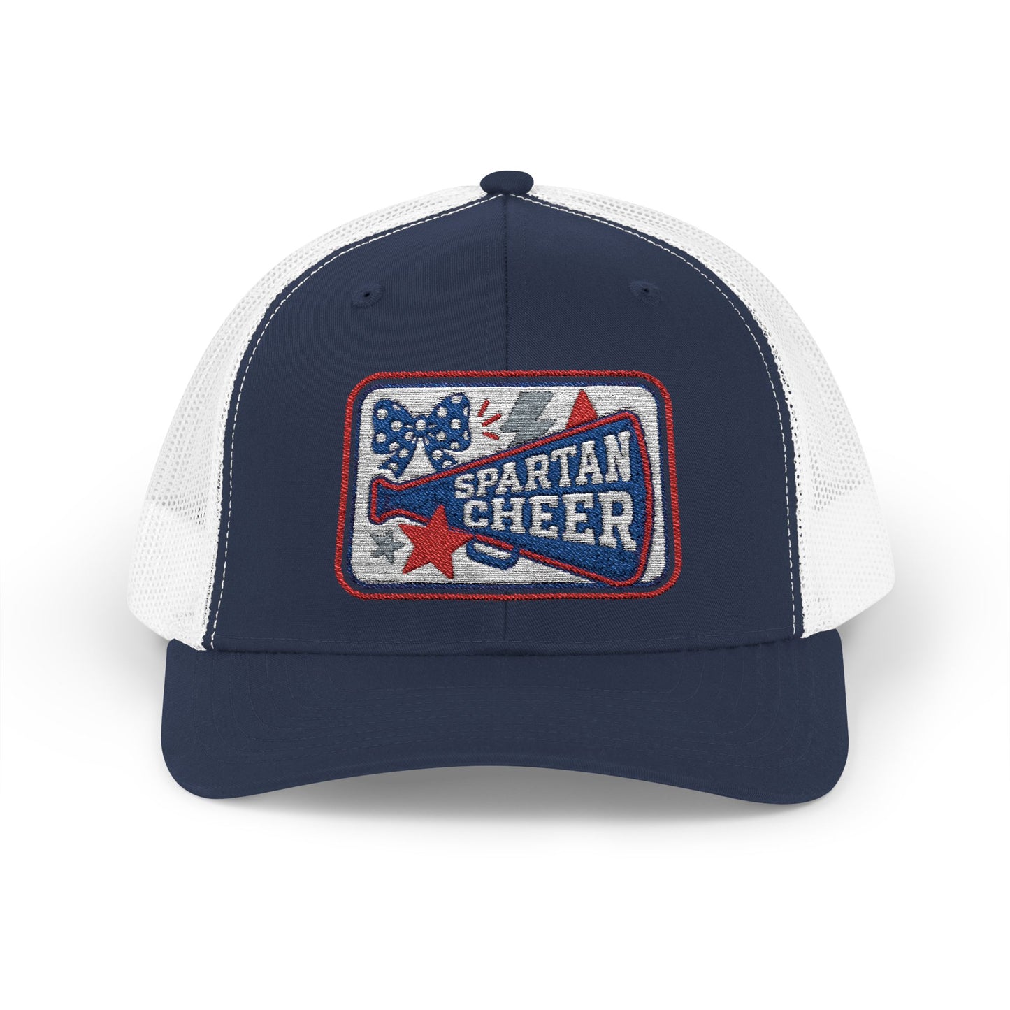 Spartan Cheer Embroidered Trucker Snapback