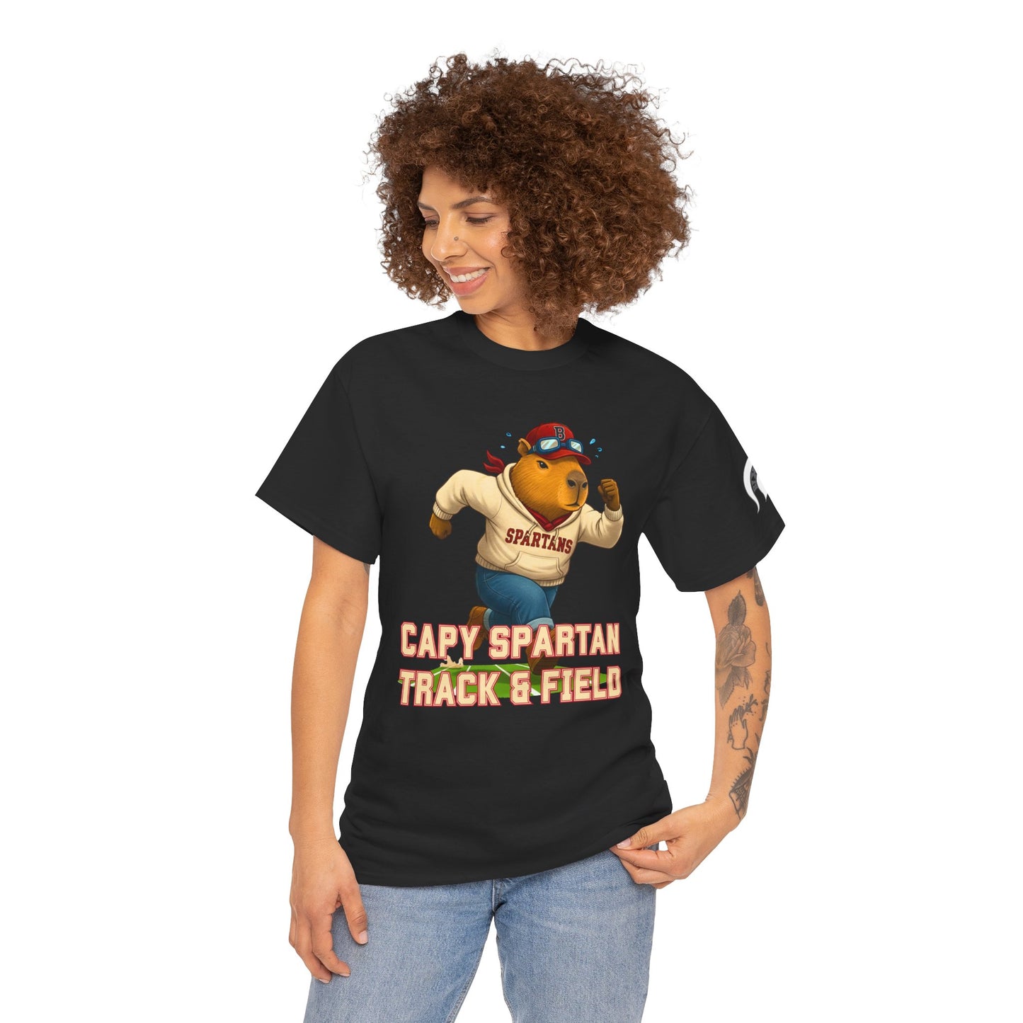 Capy Spartan Track Gildan Tee