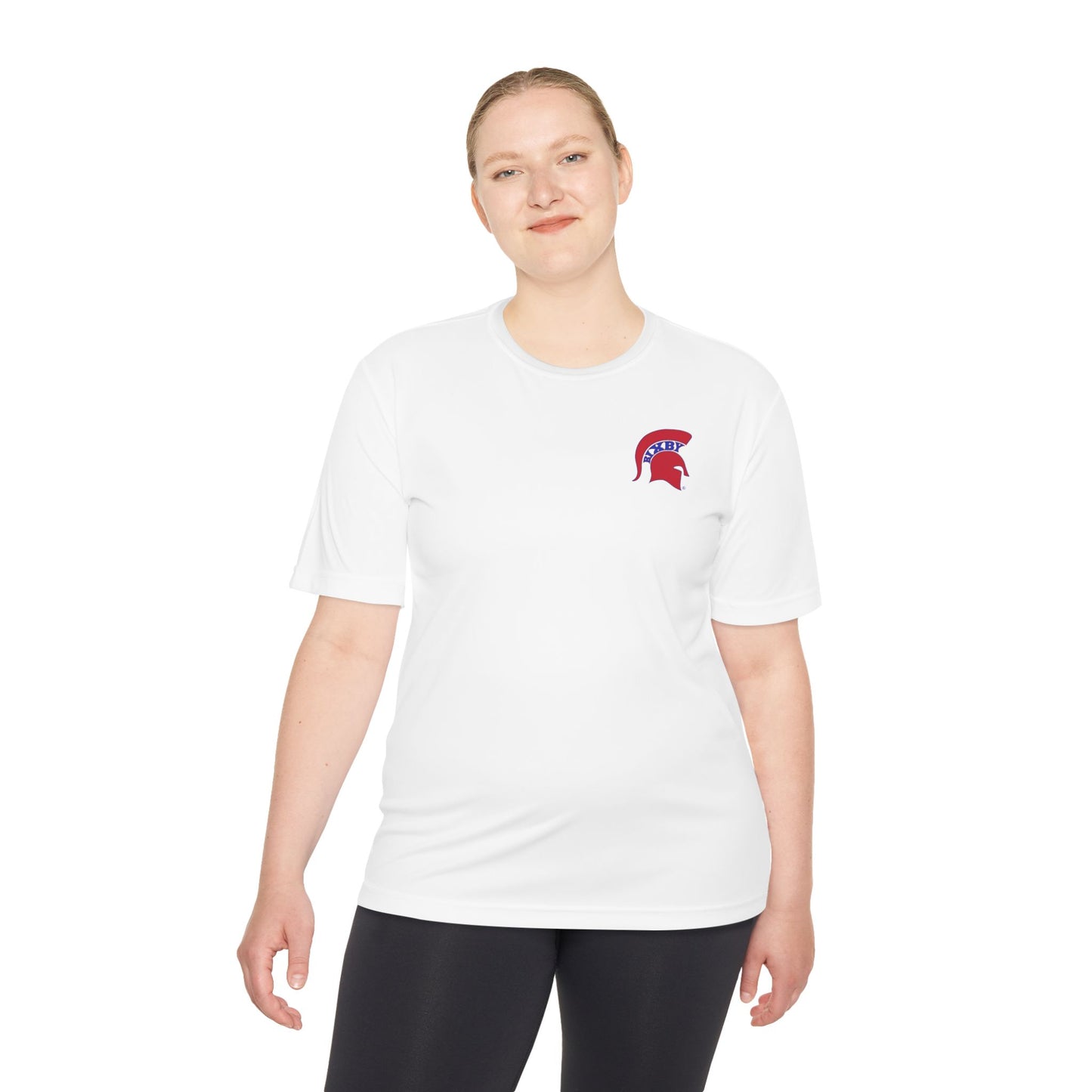 Spartan Red Logo Adult Sport-Tek Tee