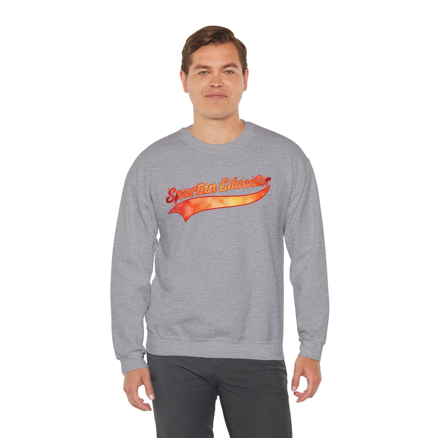 Spartan Educator Fall Design Gildan Sweatshirt