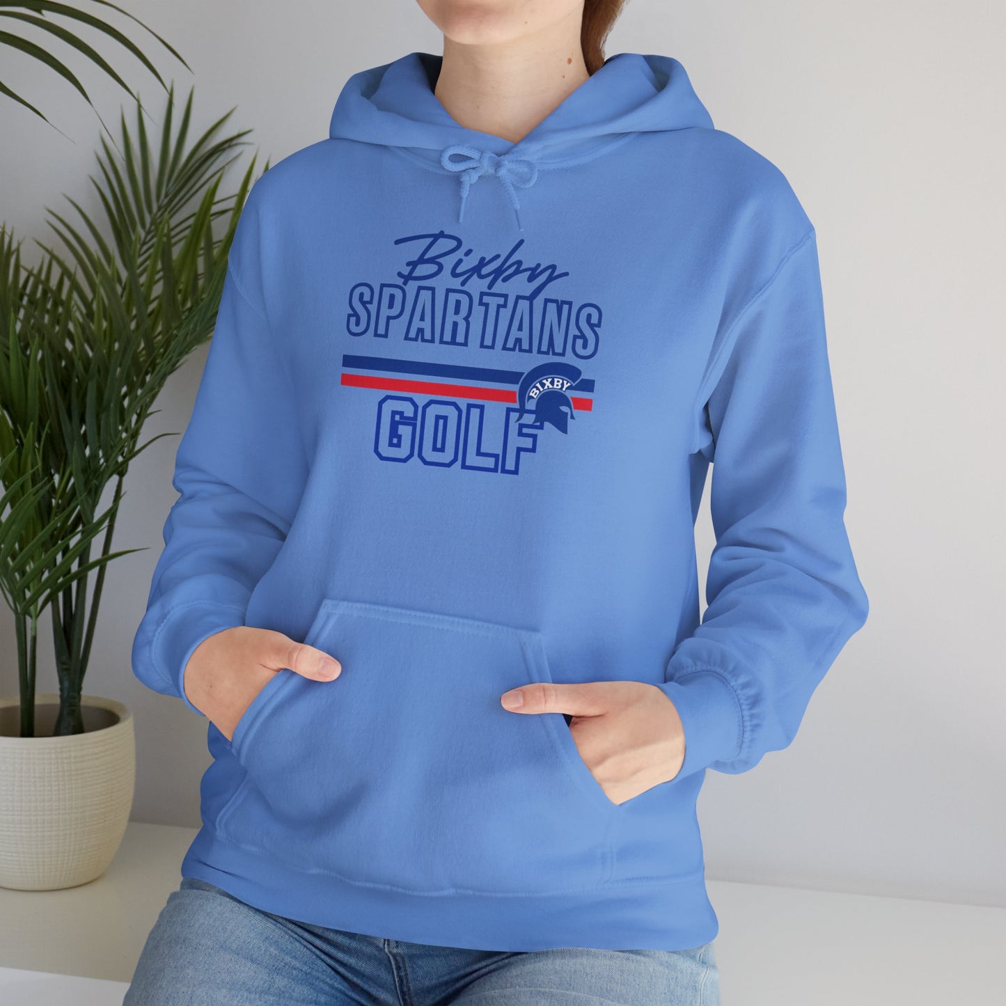 Bixby Spartans Golf Gildan Hoodie