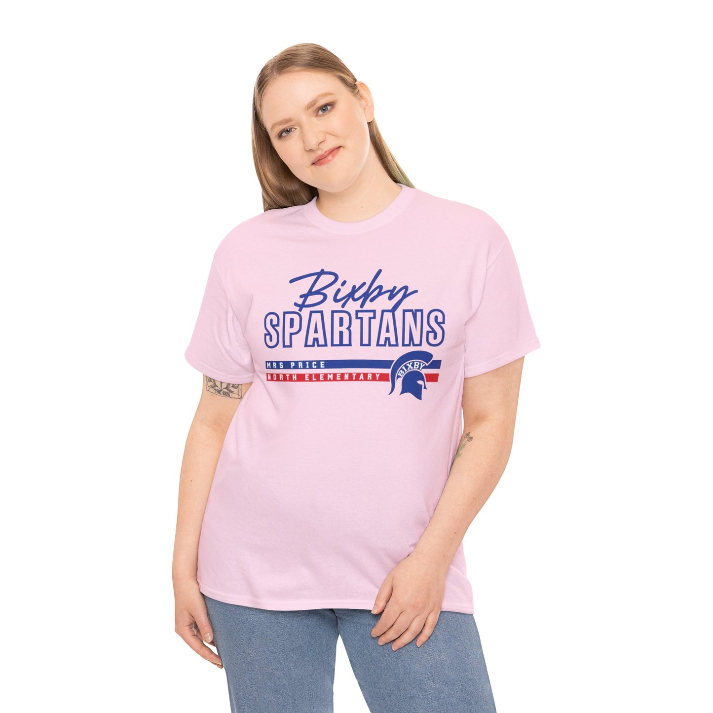 Bixby Spartans Personalized Educator Tee