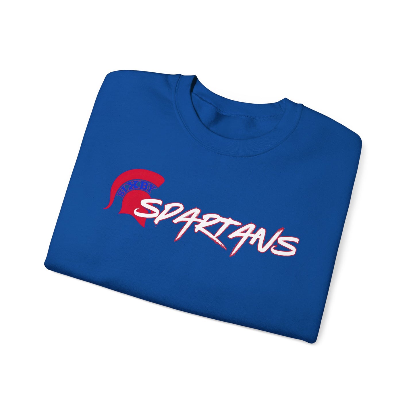 Spartans Red Logo Gildan Sweatshirt