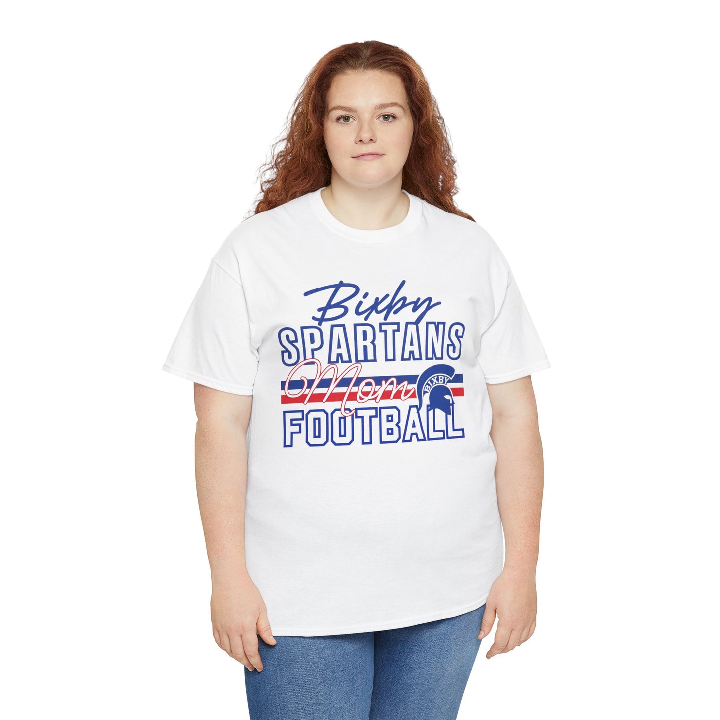 Bixby Spartans Football Mom Gildan Tee