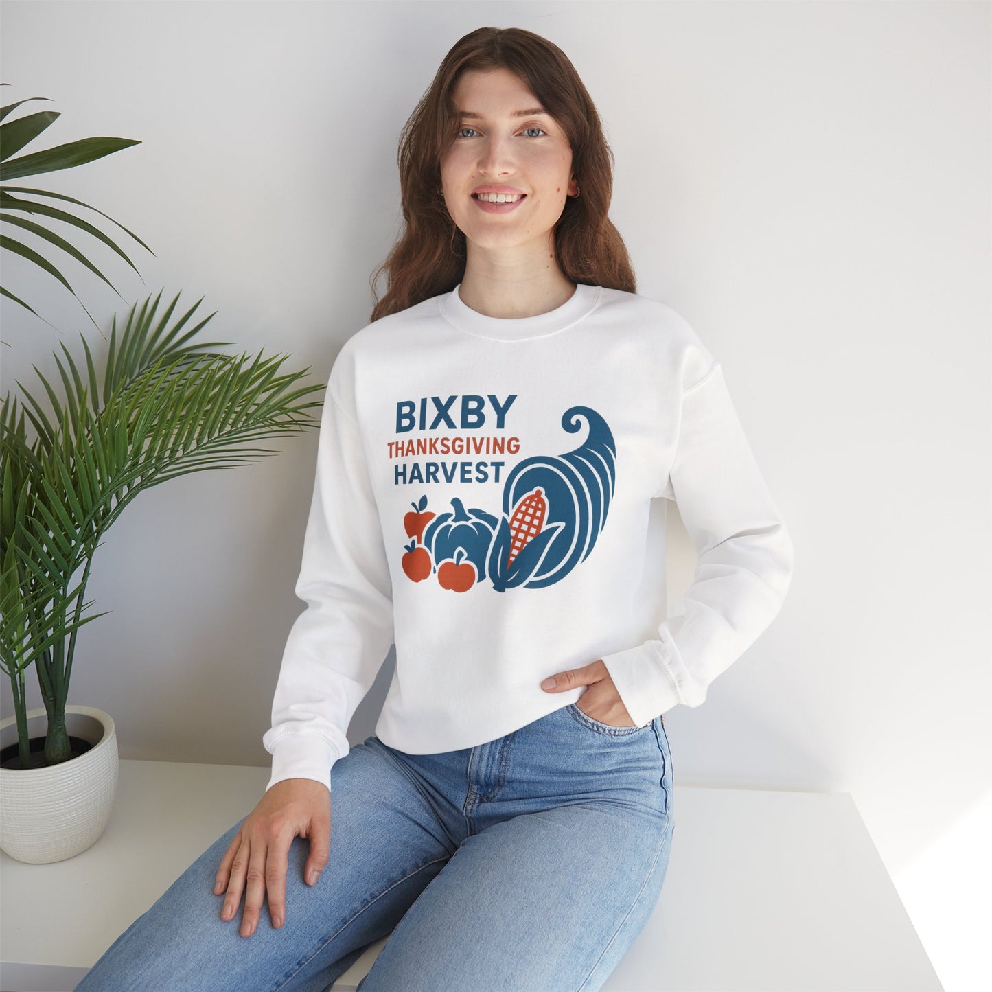 Bixby Thanksgiving Harvest Gildan Sweatshirt