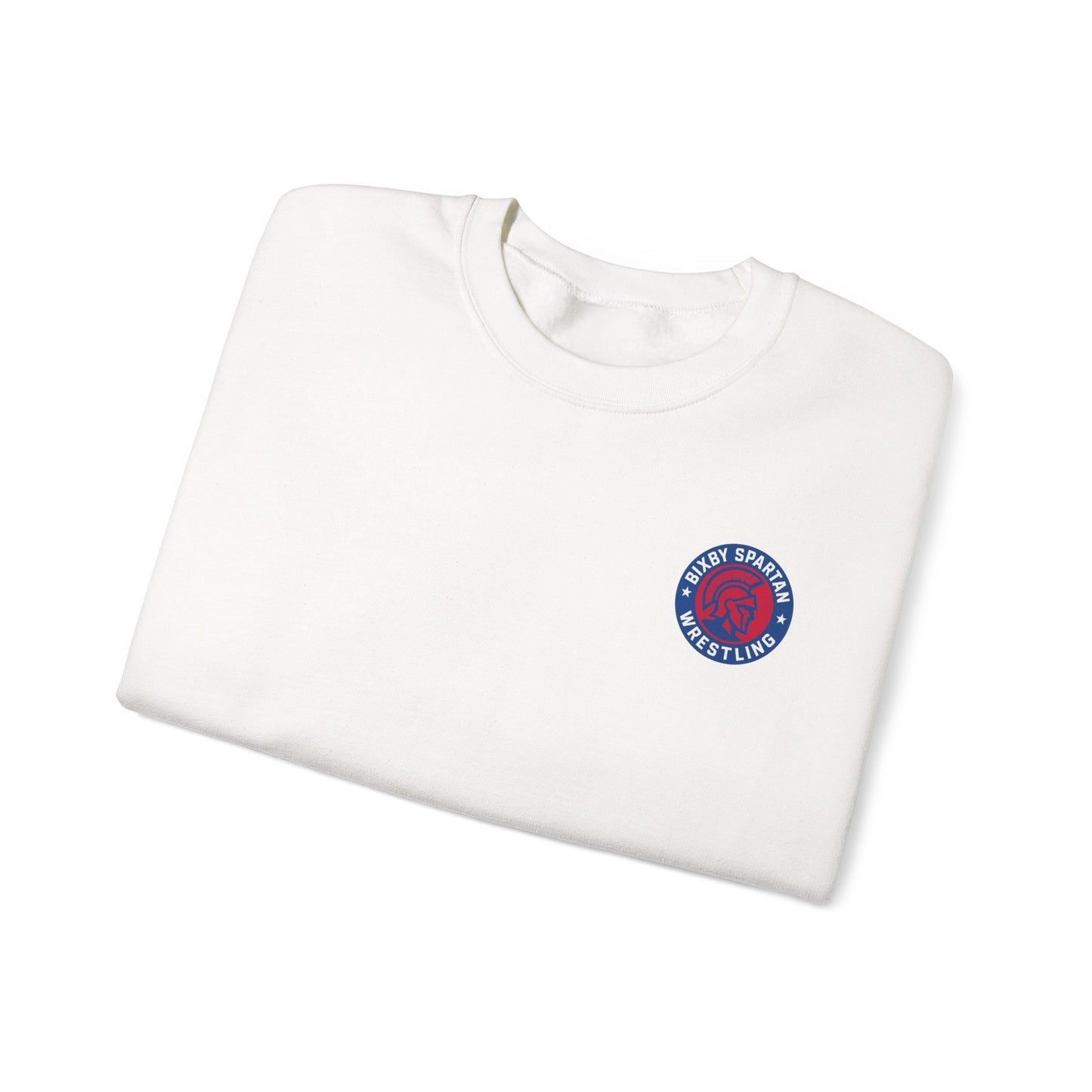Bixby Spartan Wrestling Gildan Sweatshirt