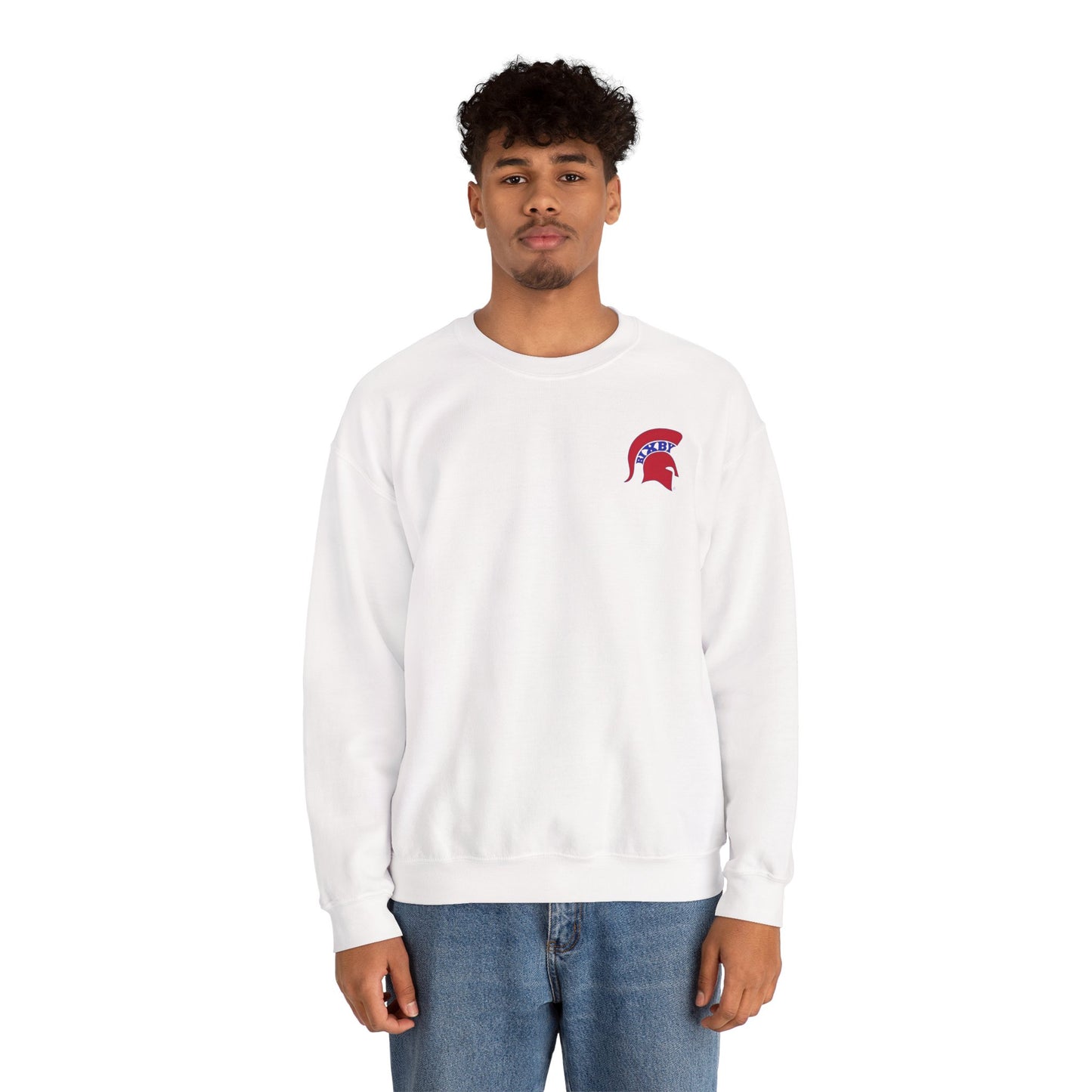 Spartan Red Logo Gildan Sweatshirt