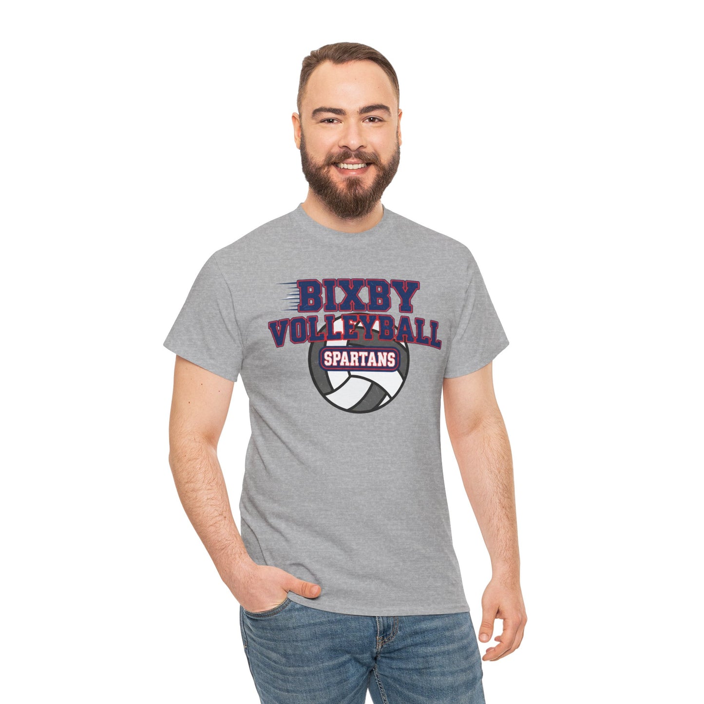 Bixby Spartan Volleyball Tee