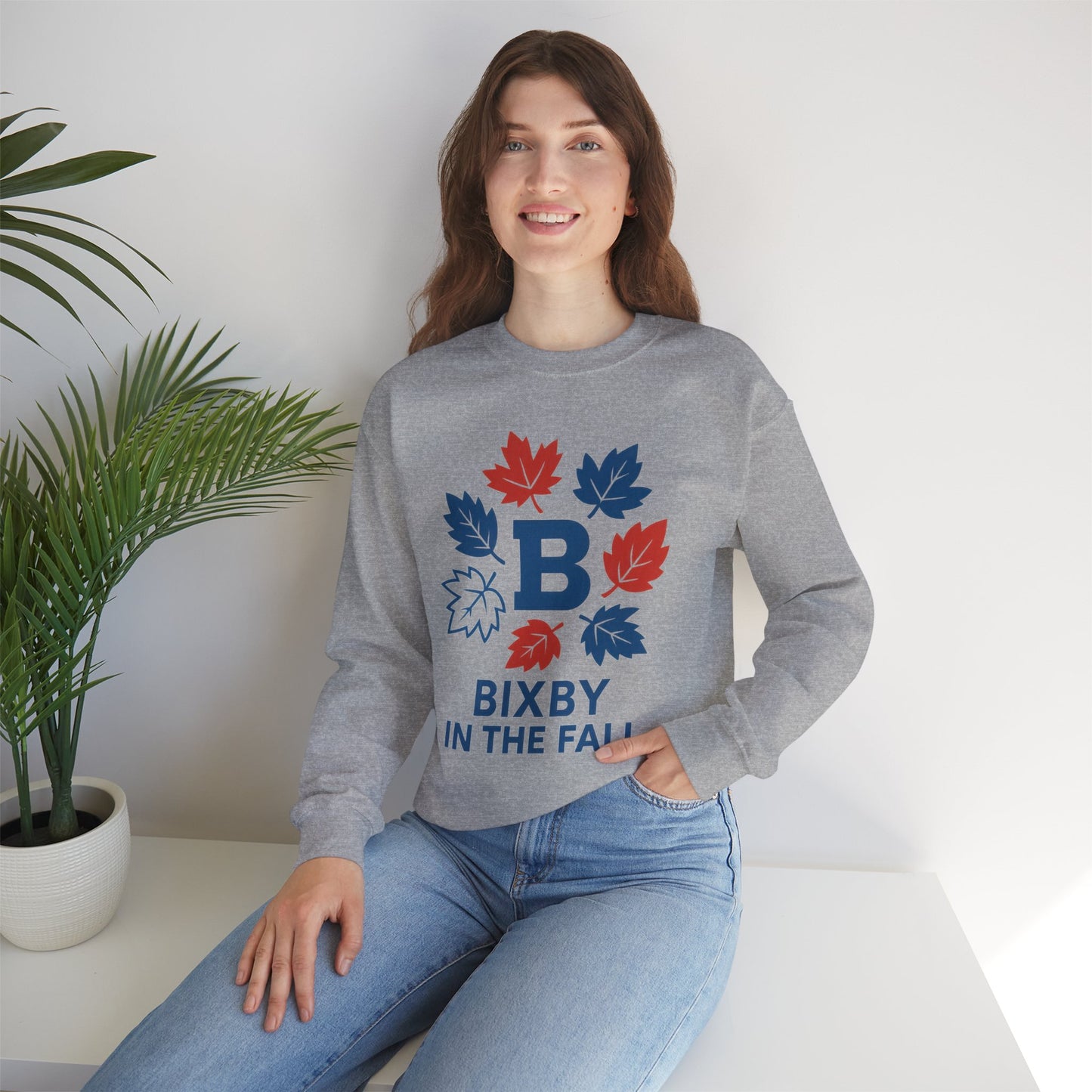 Bixby In The Fall Gildan Sweatshirt
