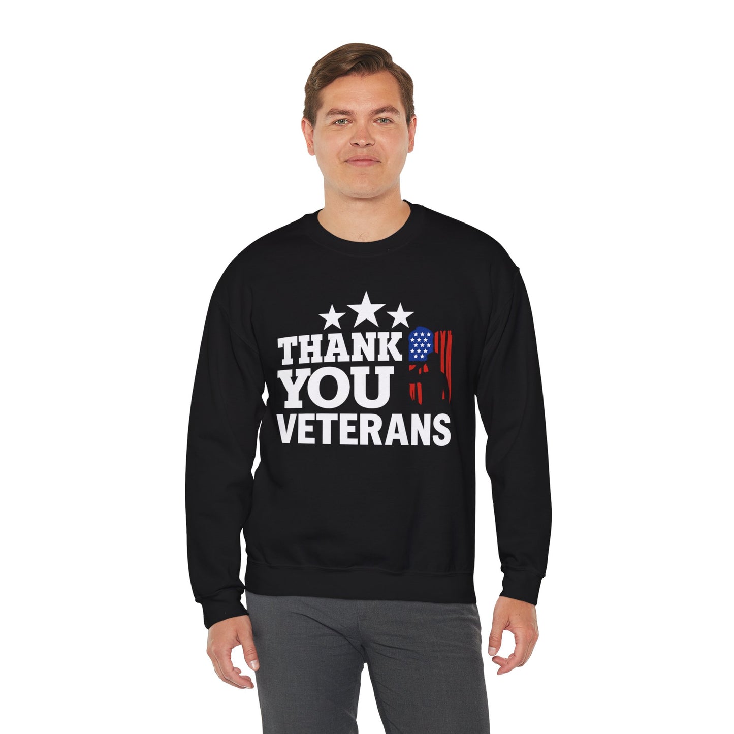 Thank You Veterans Gildan Sweatshirt