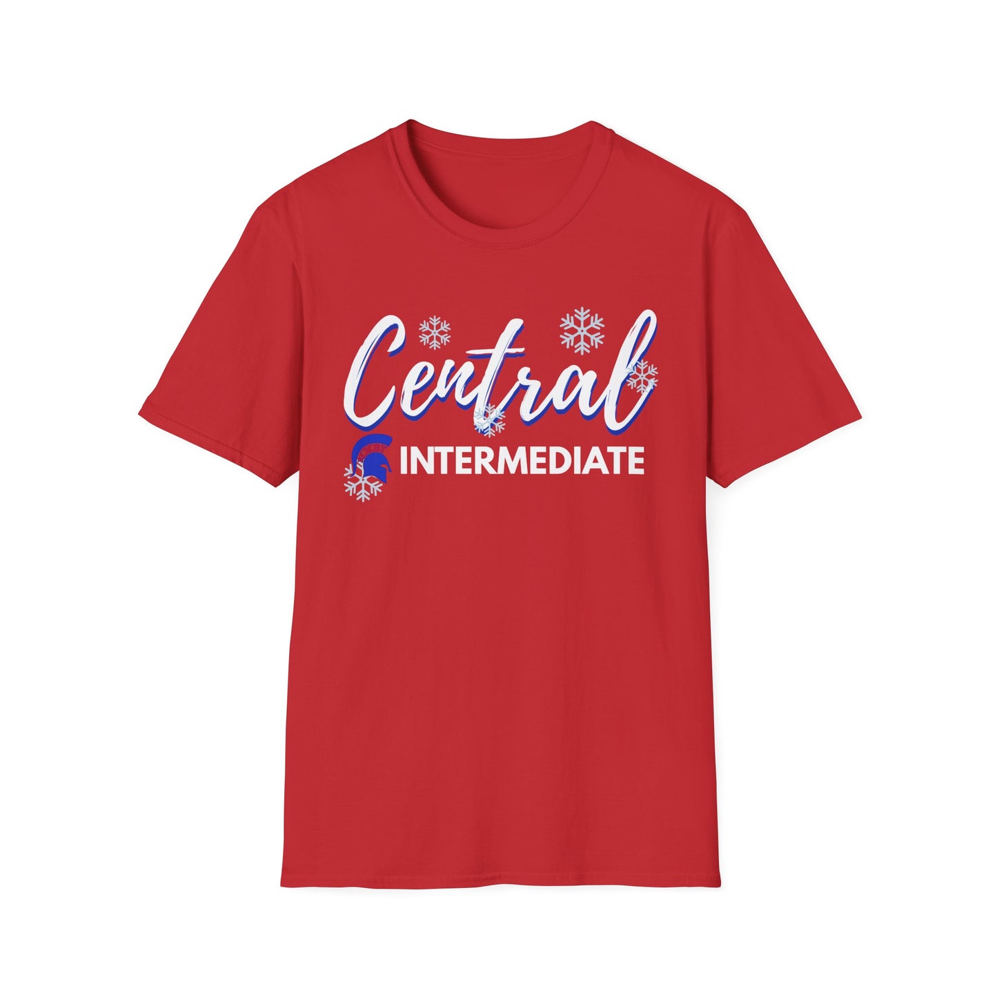 Bixby Spartan Central Intermediate Snow Day Softstyle Tee