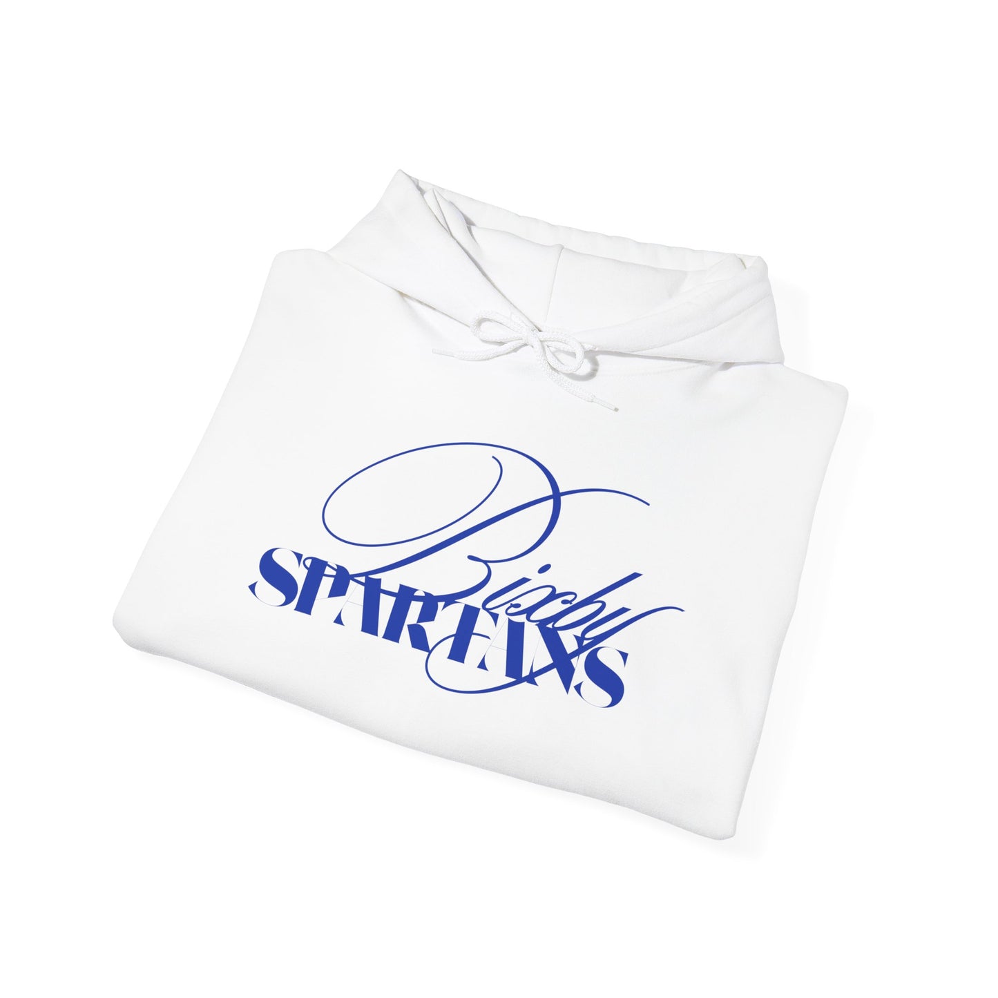 Bixby Spartans Cursive Gildan Hoodie
