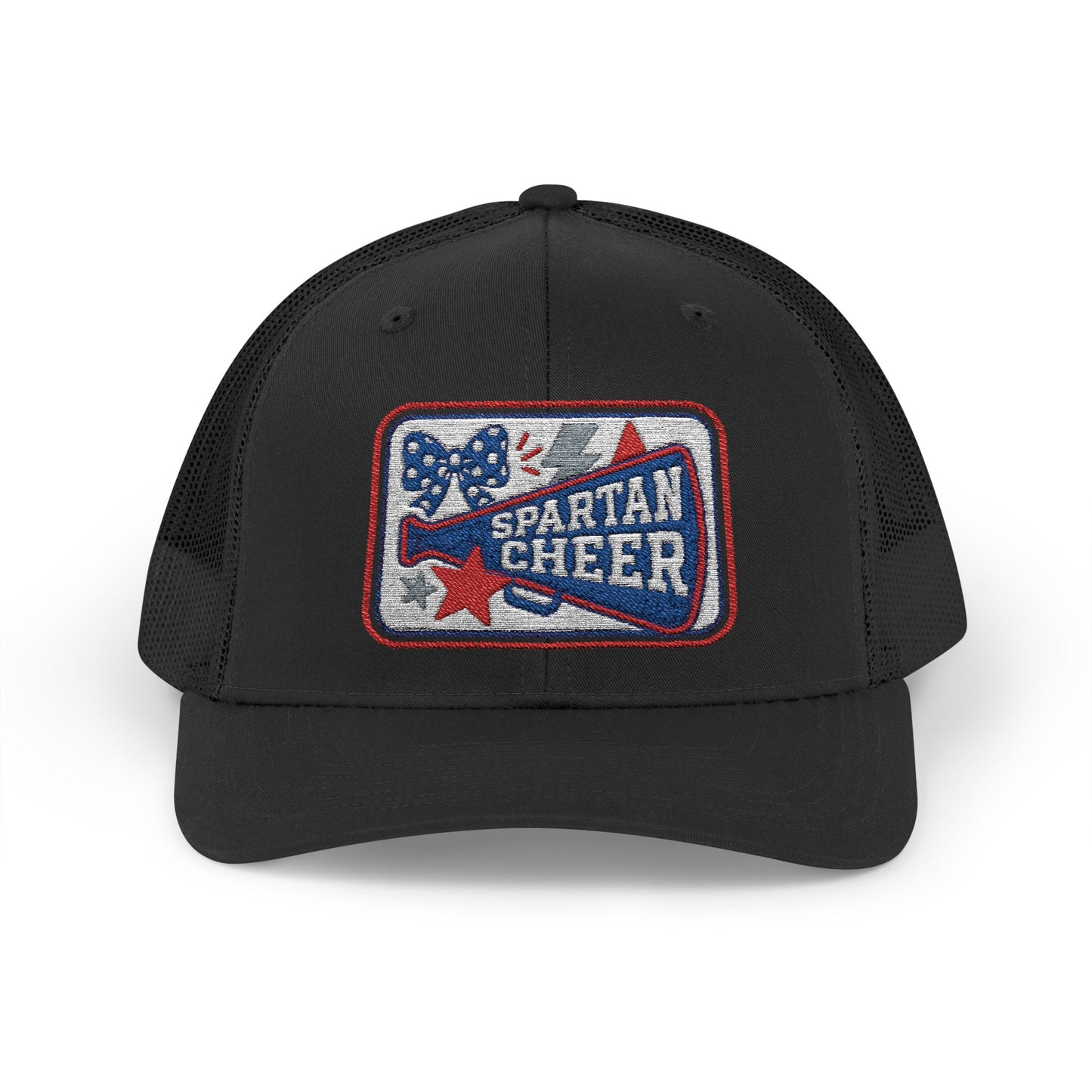 Spartan Cheer Embroidered Trucker Snapback