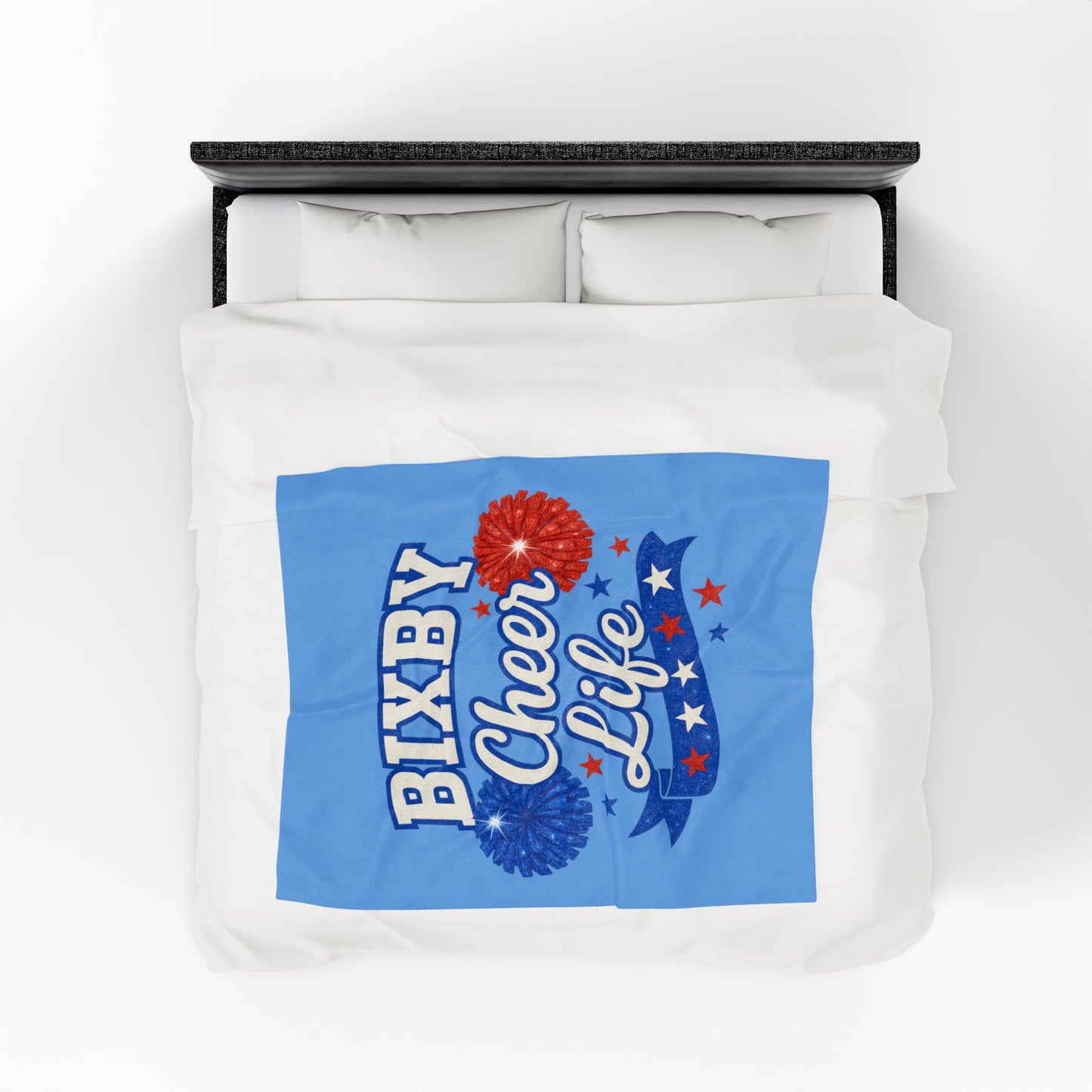 Bixby Cheer Life Velveteen Plush Blanket
