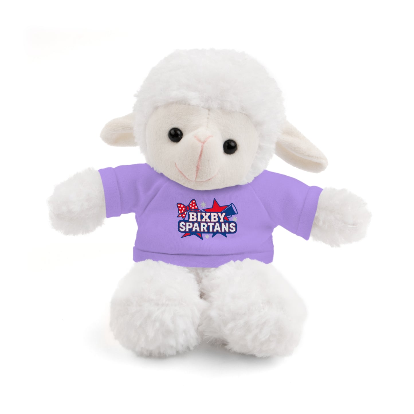 Spartan Cheer Stuffed Animal Logo