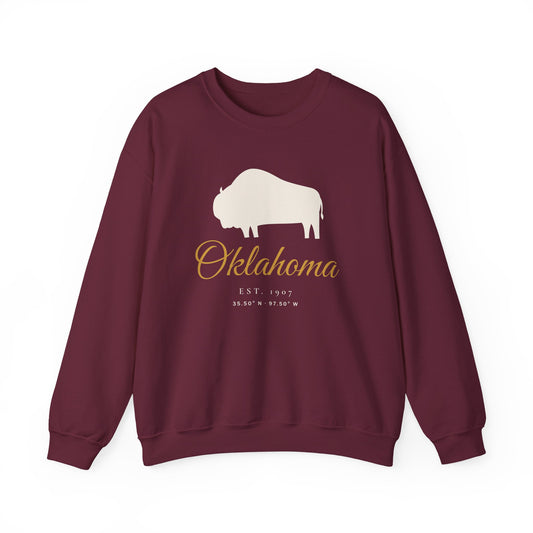 Oklahoma Bison Crewneck Sweatshirt
