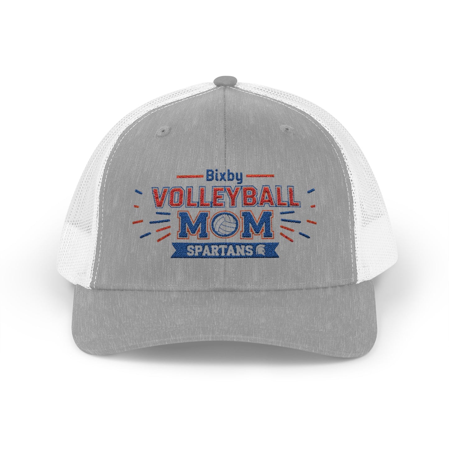 Spartan Volleyball Mom Trucker Snapback