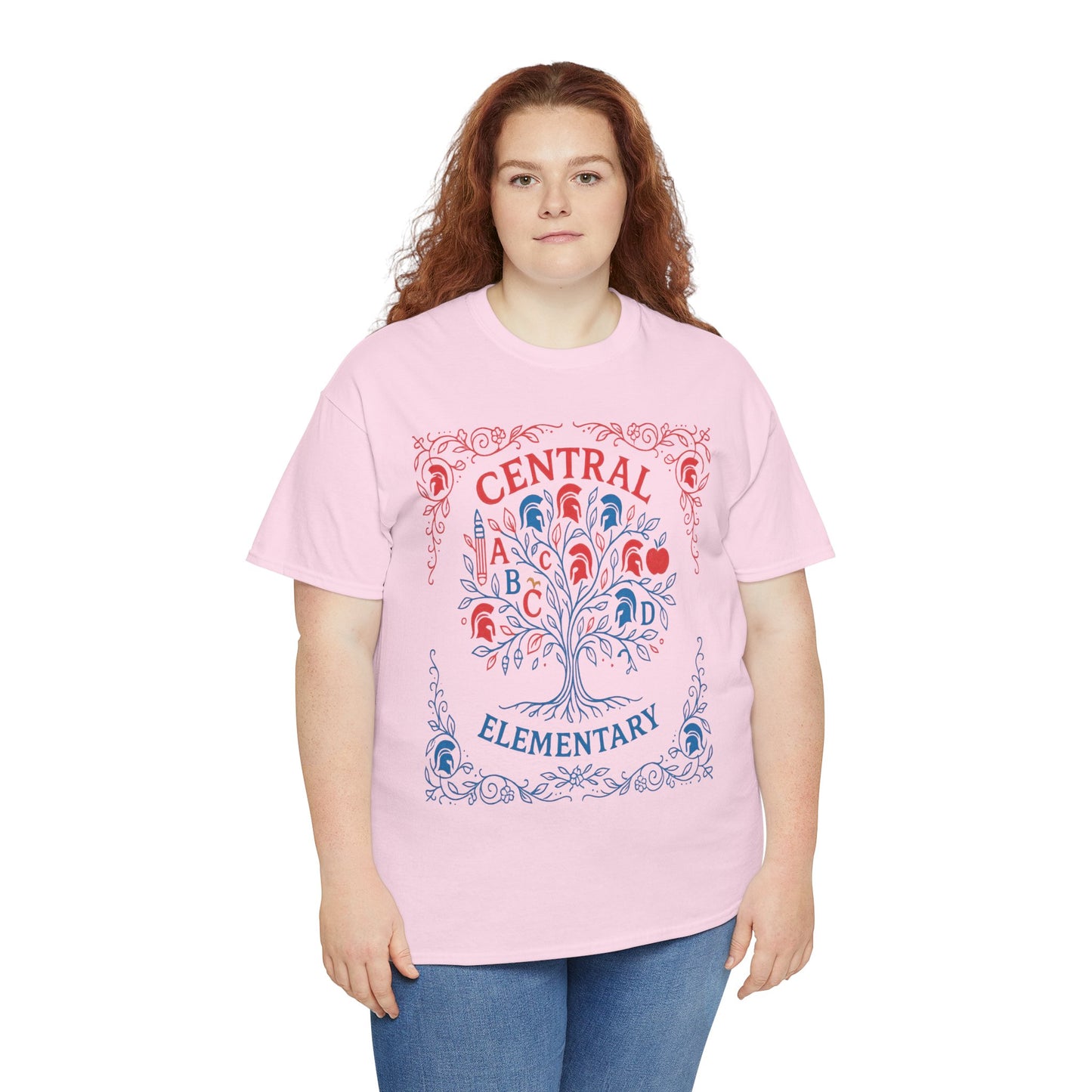 Floral Central Elementary Spartan Gildan Tee