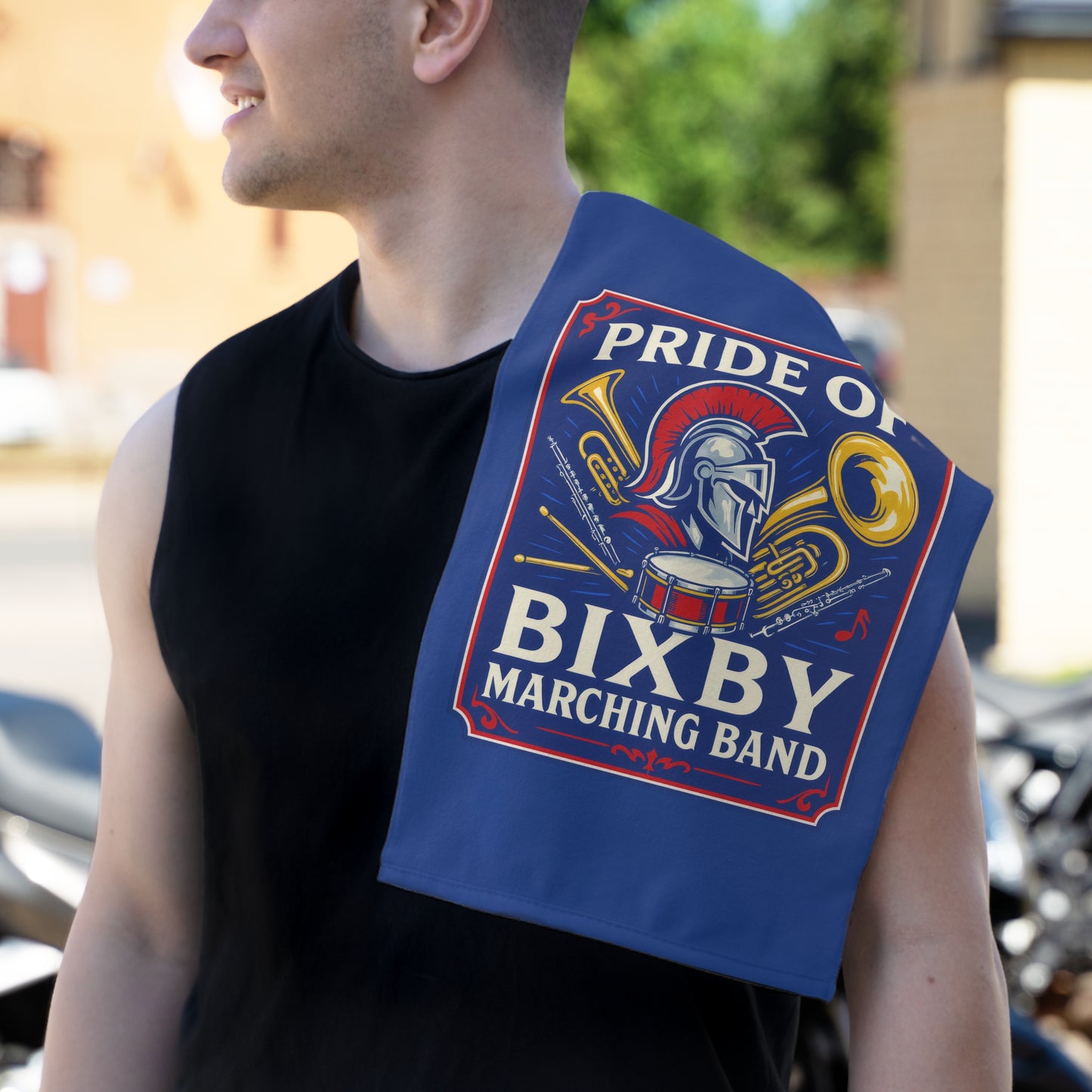 Pride of Bixby Marching Band Rally Towel