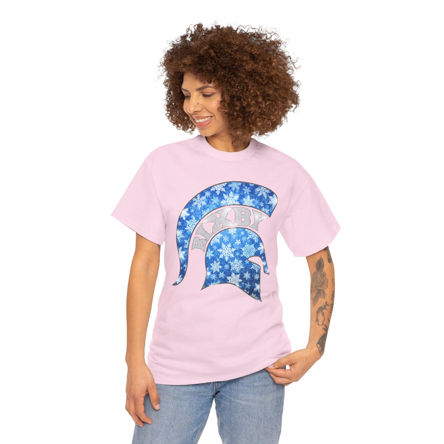 Bixby Spartan Winterfrost Gildan Tee