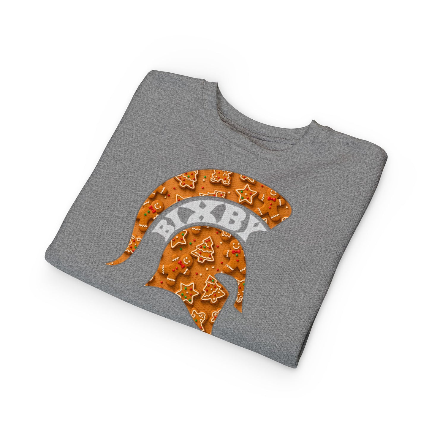 Bixby Spartan Gingerbread Toddler Rabbit Skins Sweatshirt