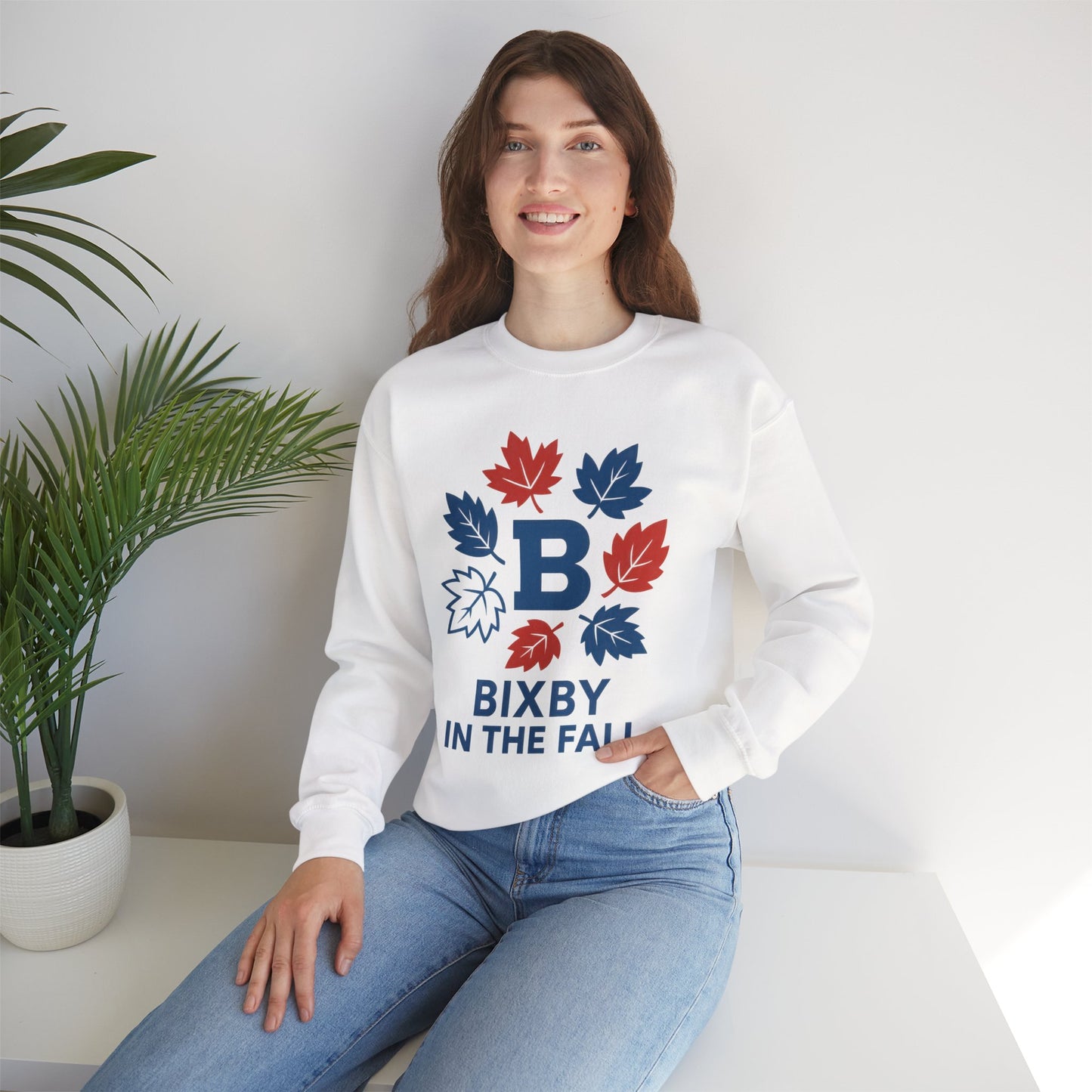 Bixby In The Fall Gildan Sweatshirt