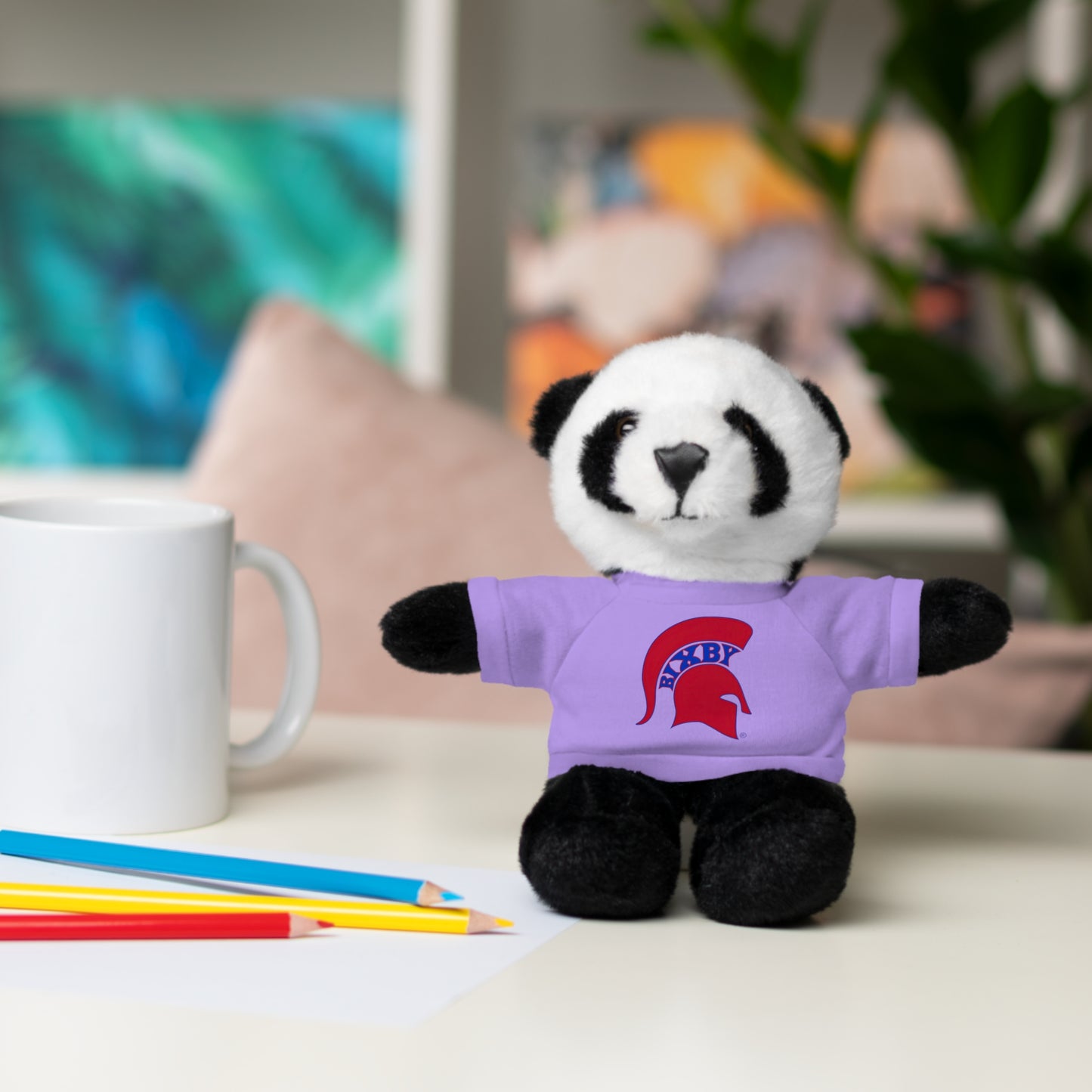 Spartan Stuffed Animal Logo