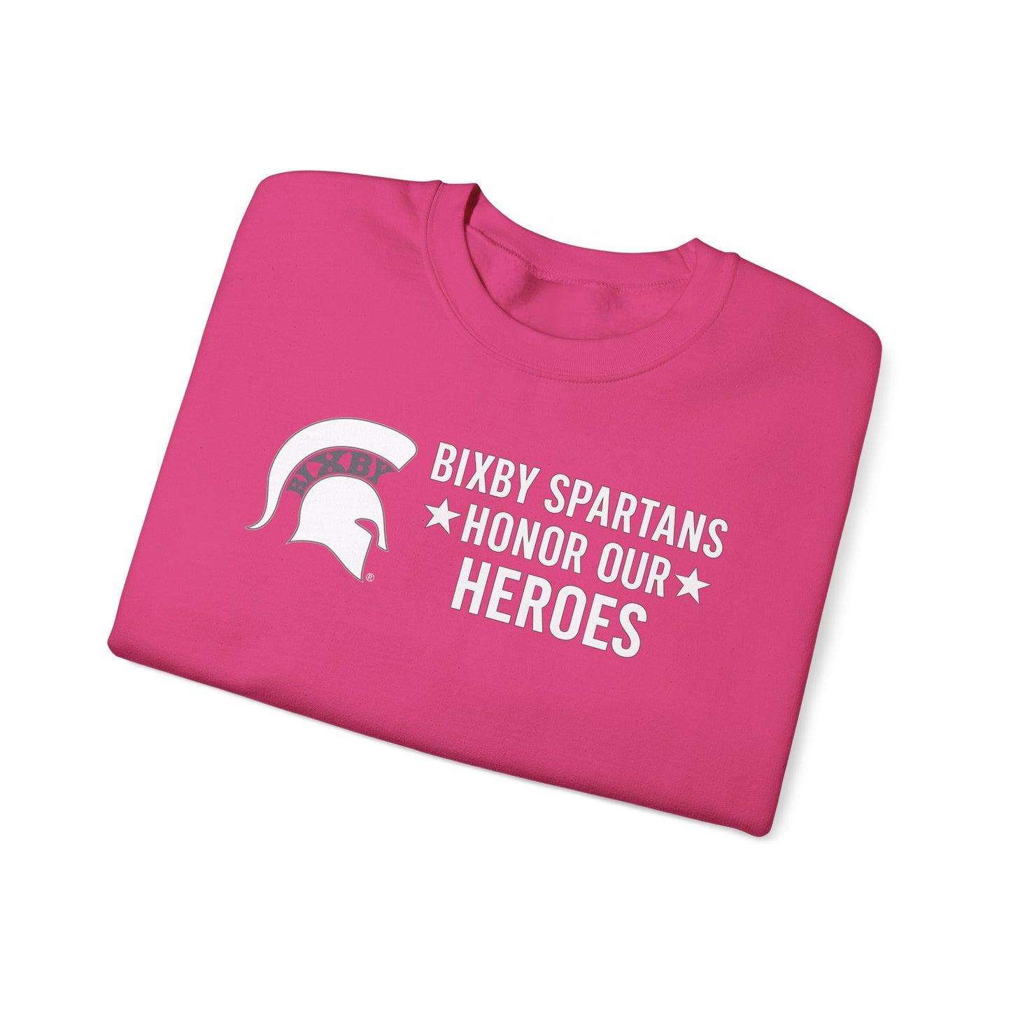 Spartans Honor Our Heroes Military Appreciation Gildan Sweatshirt