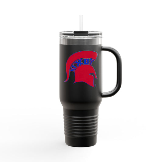 Spartan Red Logo 40 Ounce Insulated Travel Mug