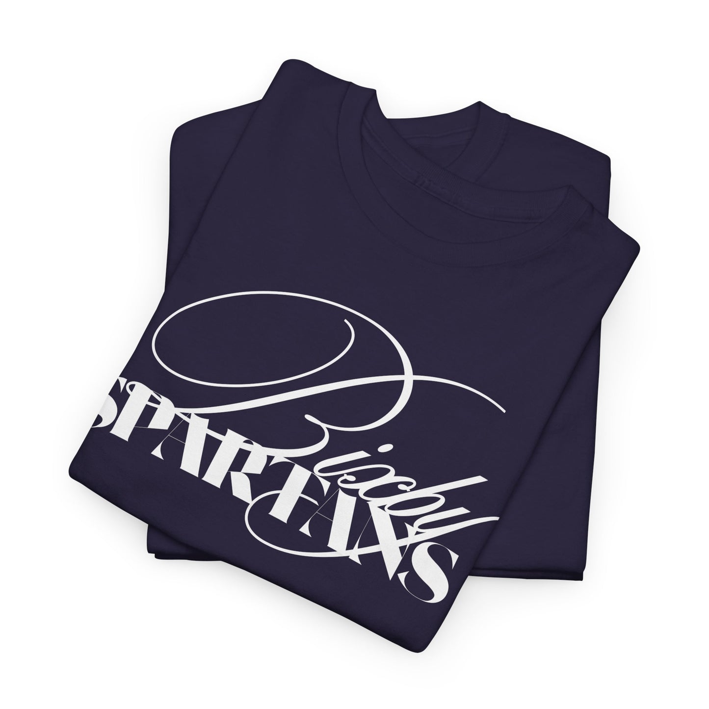 Bixby Spartans Cursive Gildan Tee