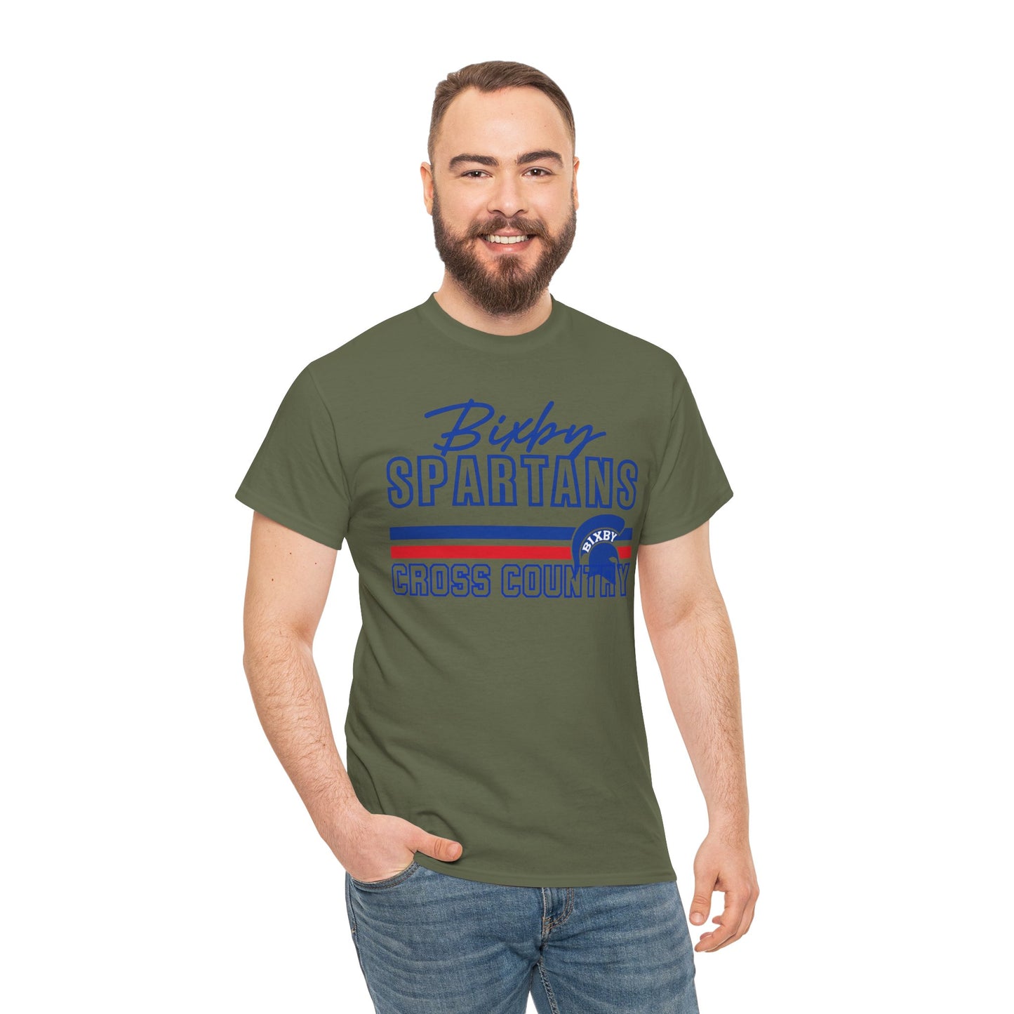 Bixby Spartans Cross Country Gildan Tee