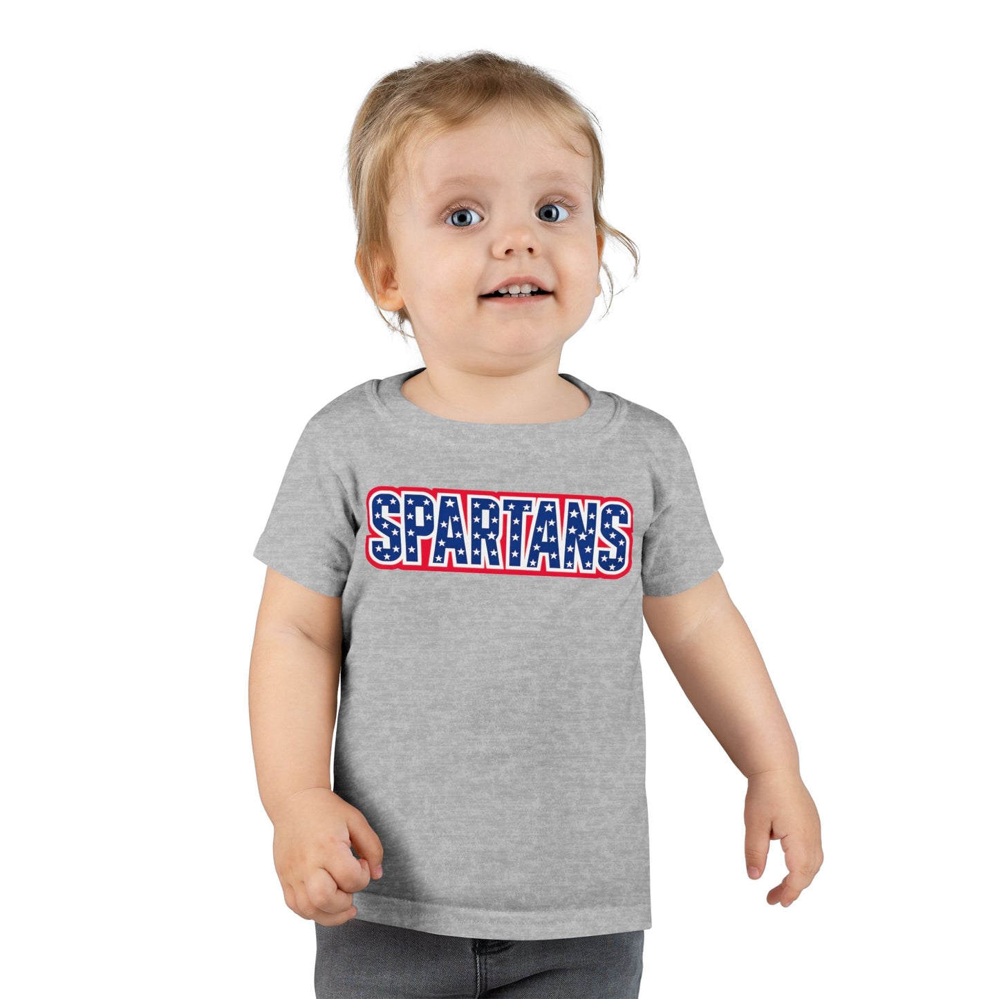 Spartans Patriotic Toddler Gildan Tee