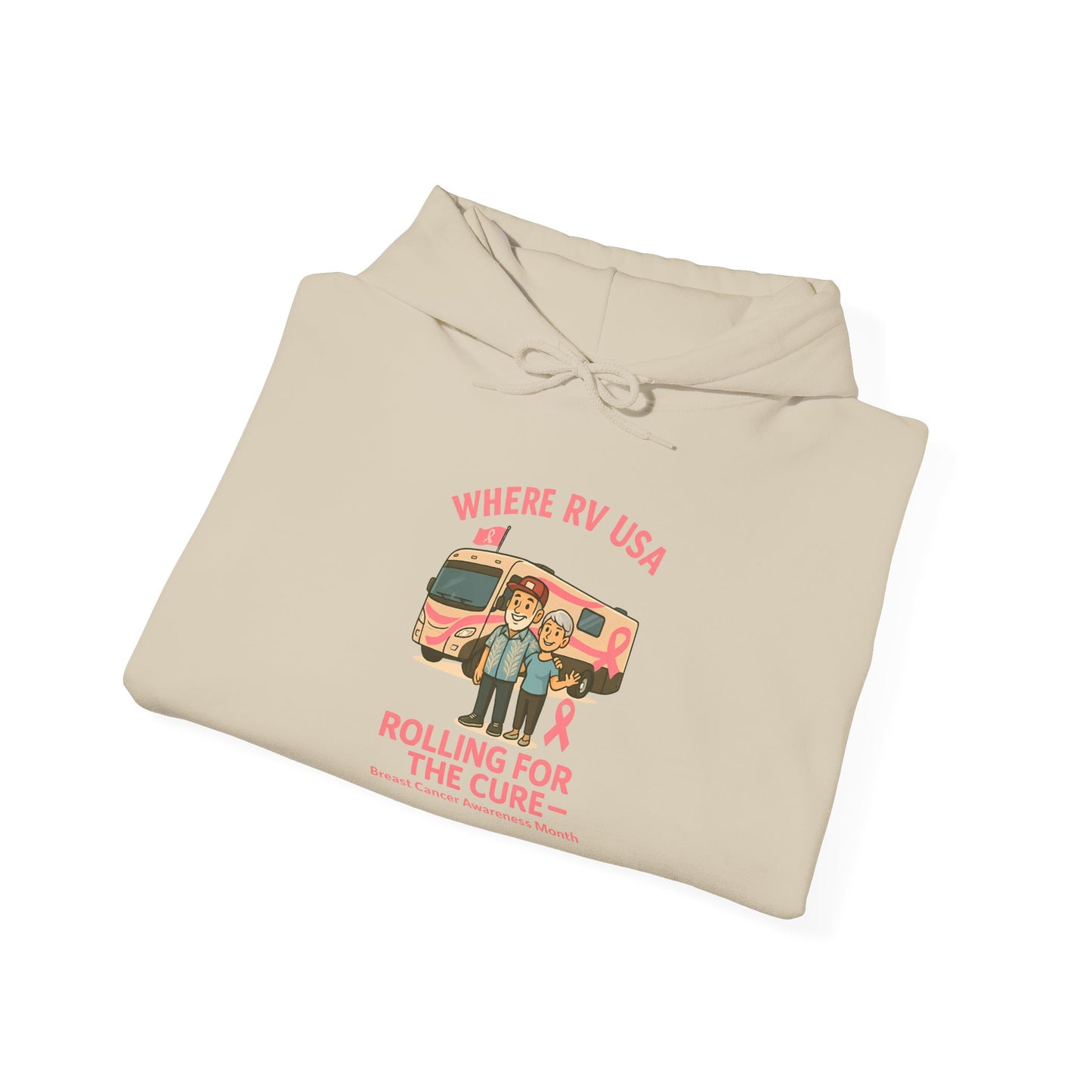Where RV USA Breast Cancer Awareness Gildan Hoodie