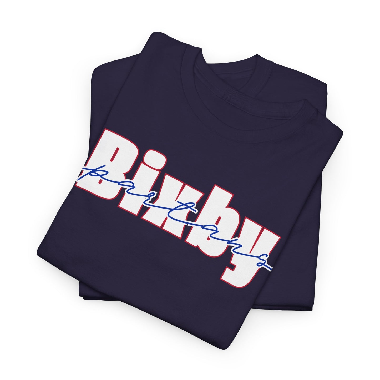 Bixby Spartans Cursive Gildan Tee