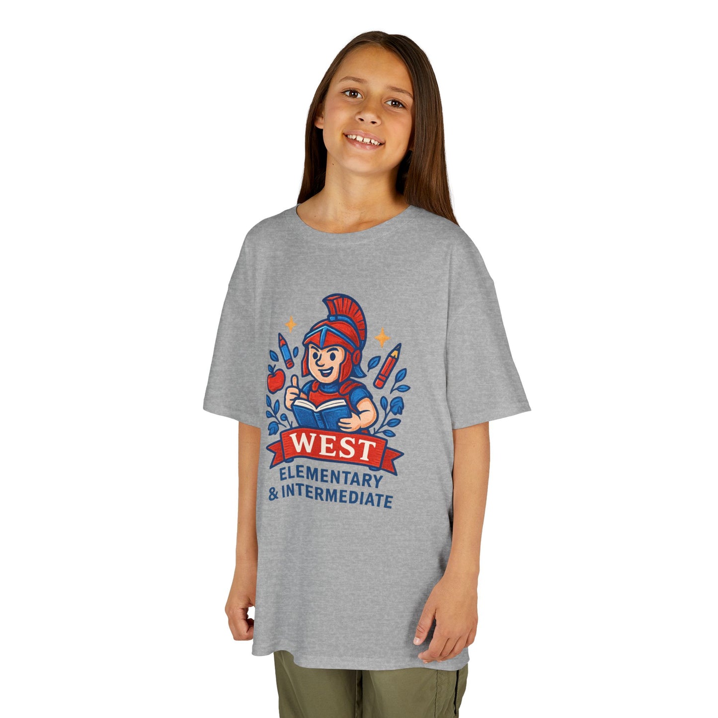 Bixby Spartan West Elementary and Intermediate Youth Tee