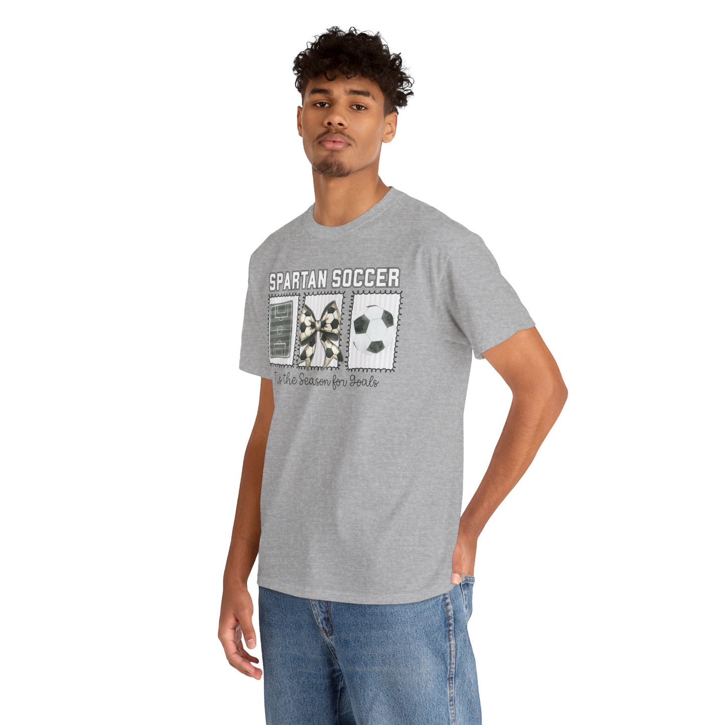 Spartan Soccer Tis The Season For Goals Gildan Tee