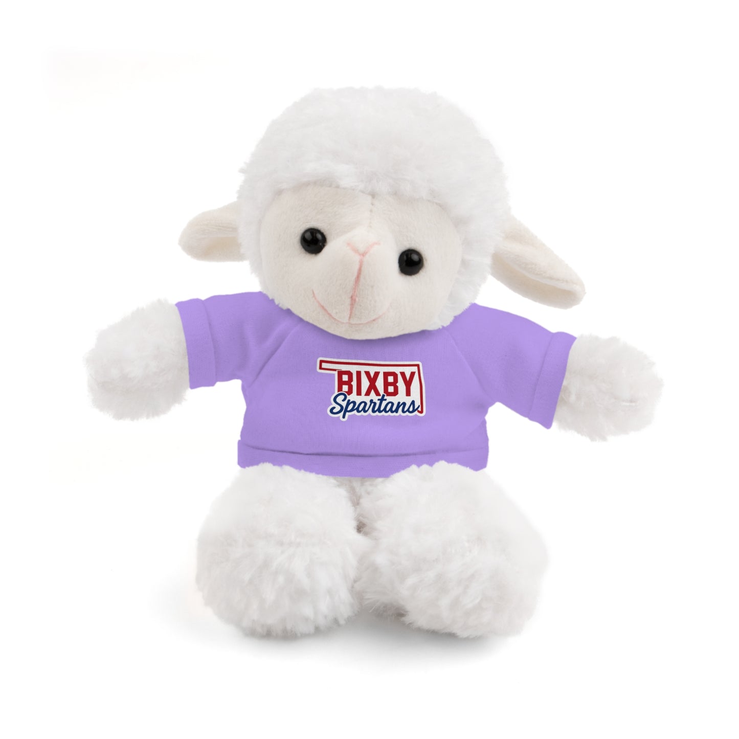 Bixby Oklahoma Spartan Stuffed Animal Logo