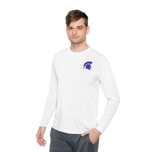 Spartan Blue Logo Long-Sleeve Sport-Tek Pullover