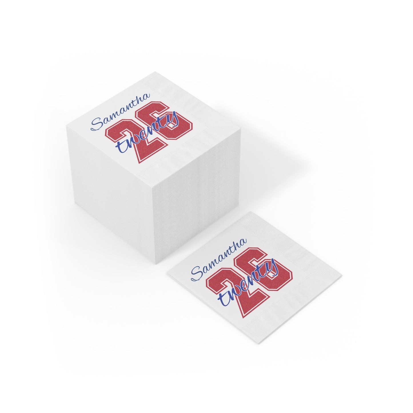 Bixby Spartan Senior Class 2026 Party Napkin