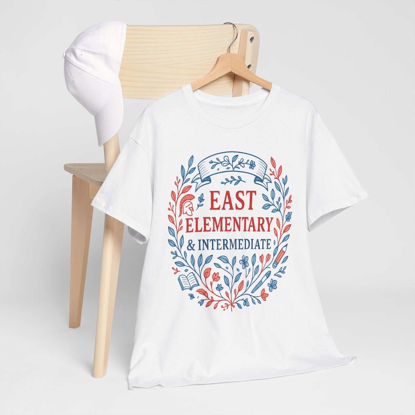 Ornate East Elementary and Intermediate Spartan Gildan Tee