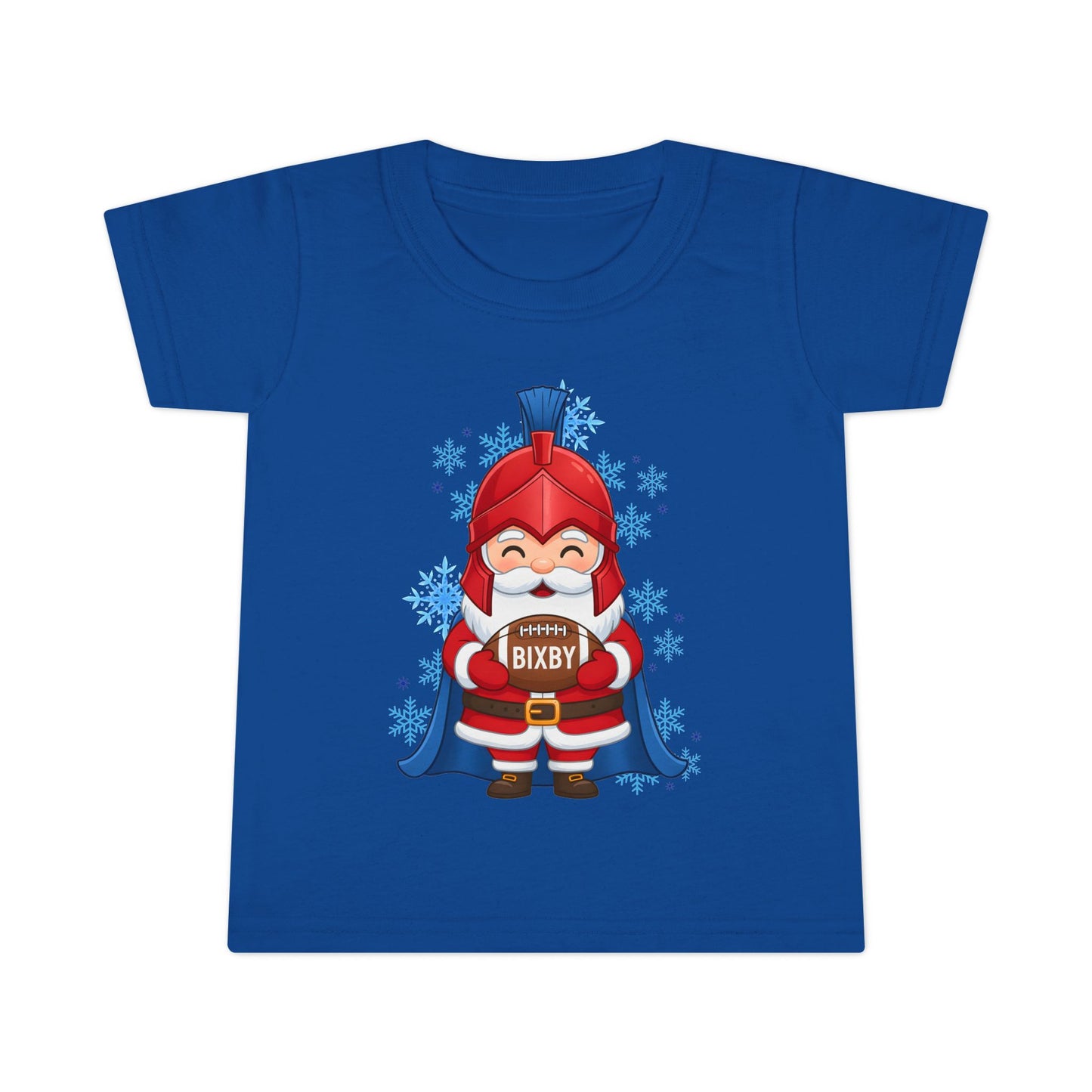 Spartan Football Santa Toddler Gildan Tee