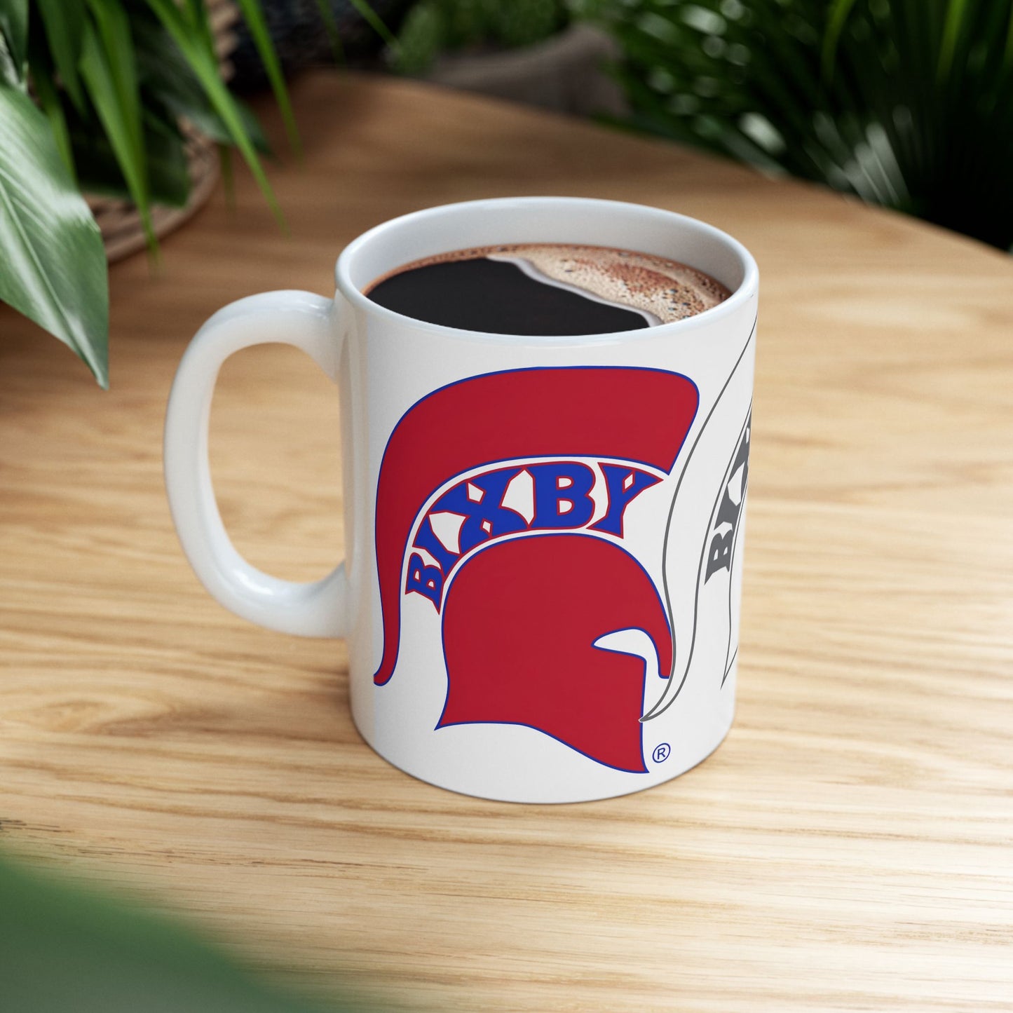 Spartan Red White & Blue Coffee Mug