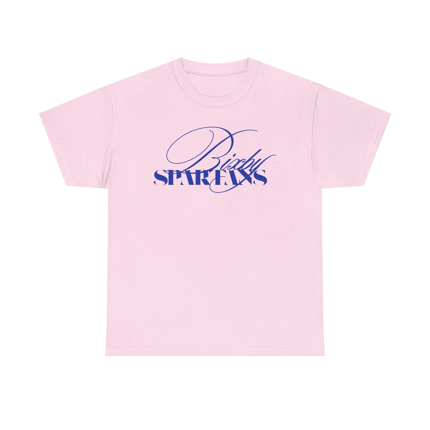 Bixby Spartans Cursive Gildan Tee